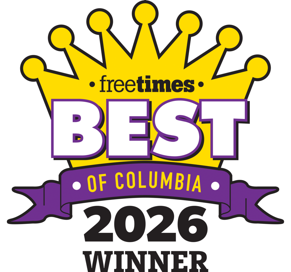 Best of Columbia 2026 Winner Logo - Samuels Reynolds Law